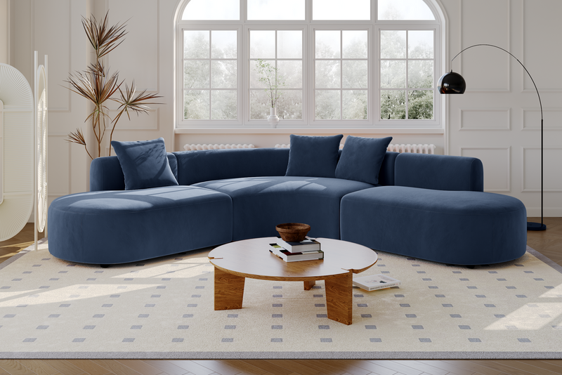 Arcadia Modular Sofa Flexible Design with Smooth Curves