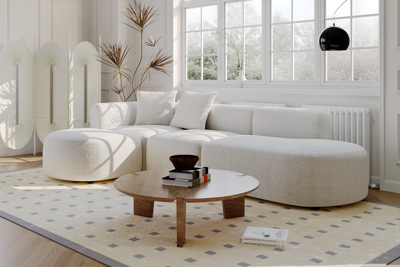 Arcadia Modular Sofa Flexible Design with Smooth Curves
