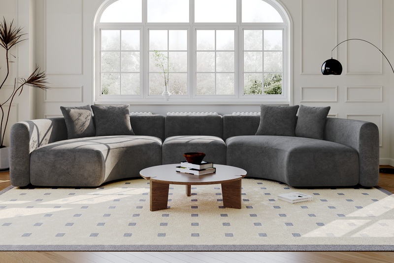 Arcadia Modular Sofa Flexible Design with Smooth Curves