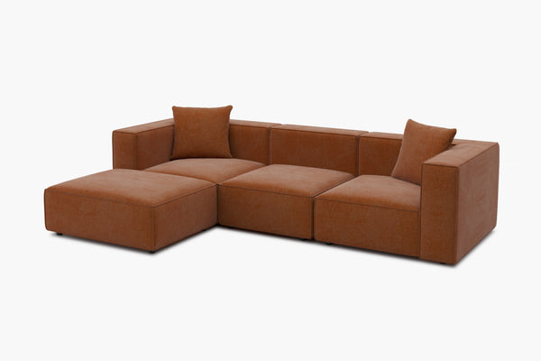 Tetro L shape reversible sectional