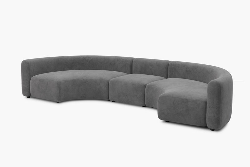 Arcadia Modular Sofa Flexible Design with Smooth Curves