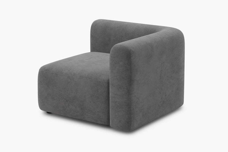 Arcadia Curved 4-Piece Chaise Sectional