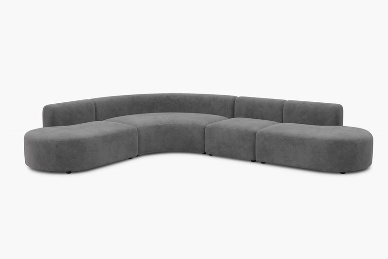Arcadia Modular Sofa Flexible Design with Smooth Curves