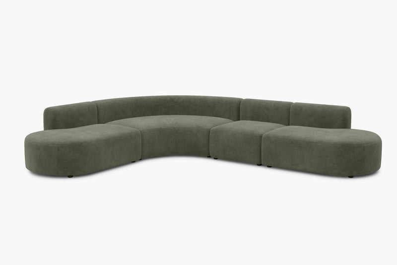 Arcadia Modular Sofa Flexible Design with Smooth Curves