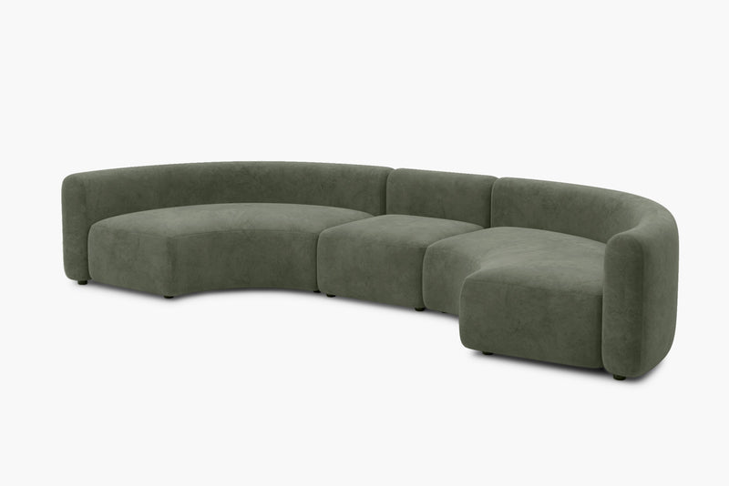 Arcadia Modular Sofa Flexible Design with Smooth Curves