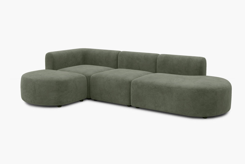 Arcadia Modular Sofa Flexible Design with Smooth Curves