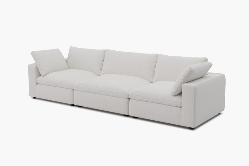 Loaffa Custom Slipcover Modular Reversible Sectional Cloud Couch