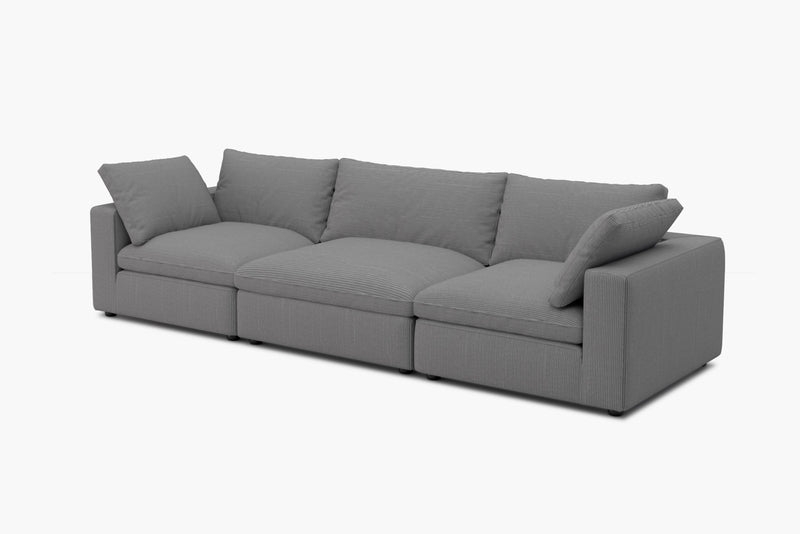 Loaffa Custom Slipcover Modular Reversible Sectional Cloud Couch