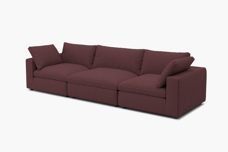 Loaffa Custom Slipcover Modular Reversible Sectional Cloud Couch