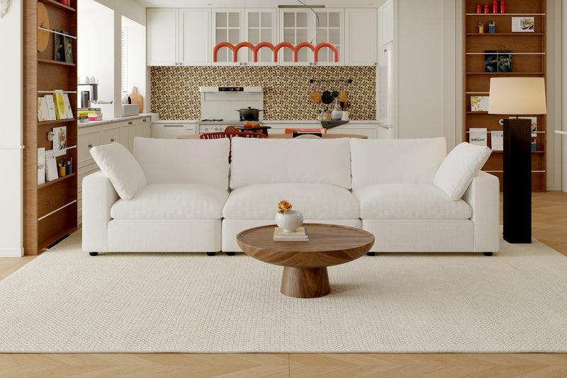 Loaffa Custom Slipcover Modular Reversible Sectional Cloud Couch
