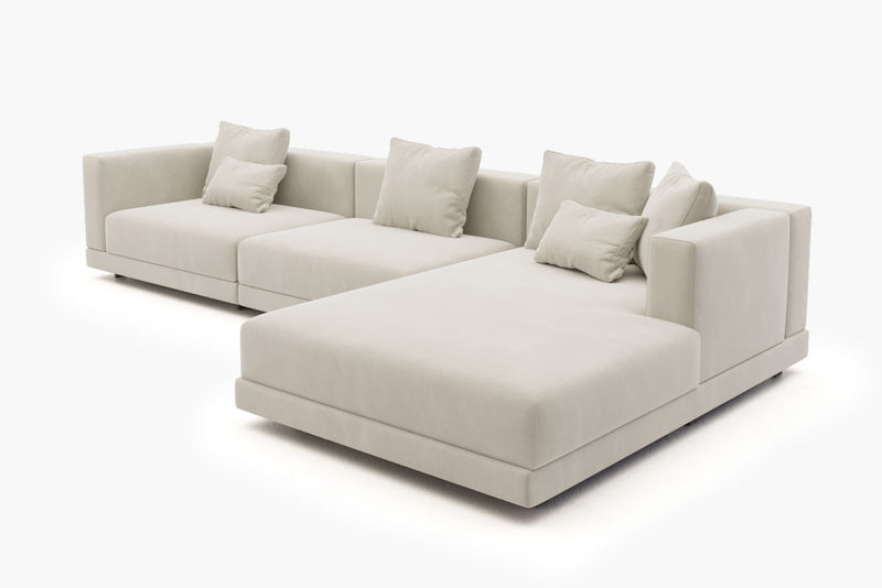 Lattiva Chaise Sectional Sofa