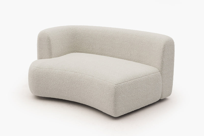 Curvo curved chaise sectional