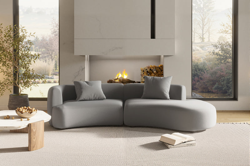 Curvo curved chaise sectional