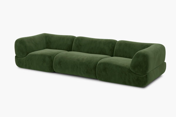 Morblo Velvet Sofa